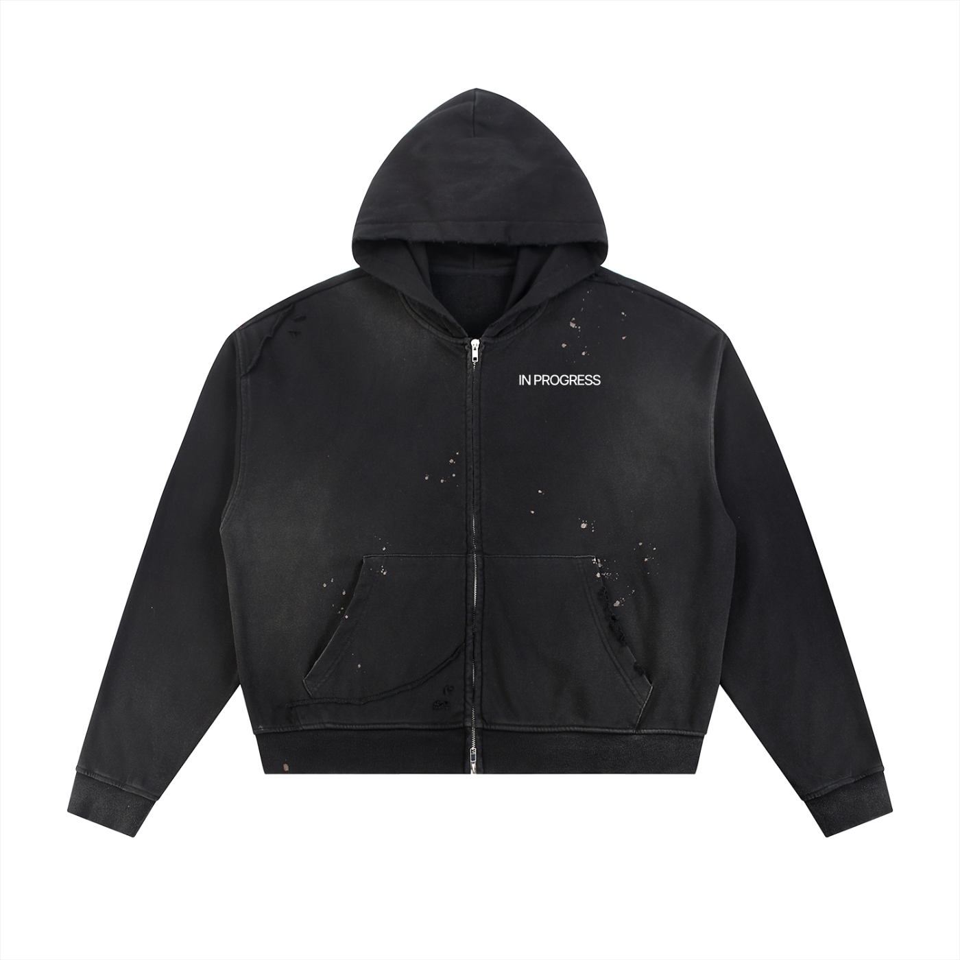 Heart In Progress Zip Up