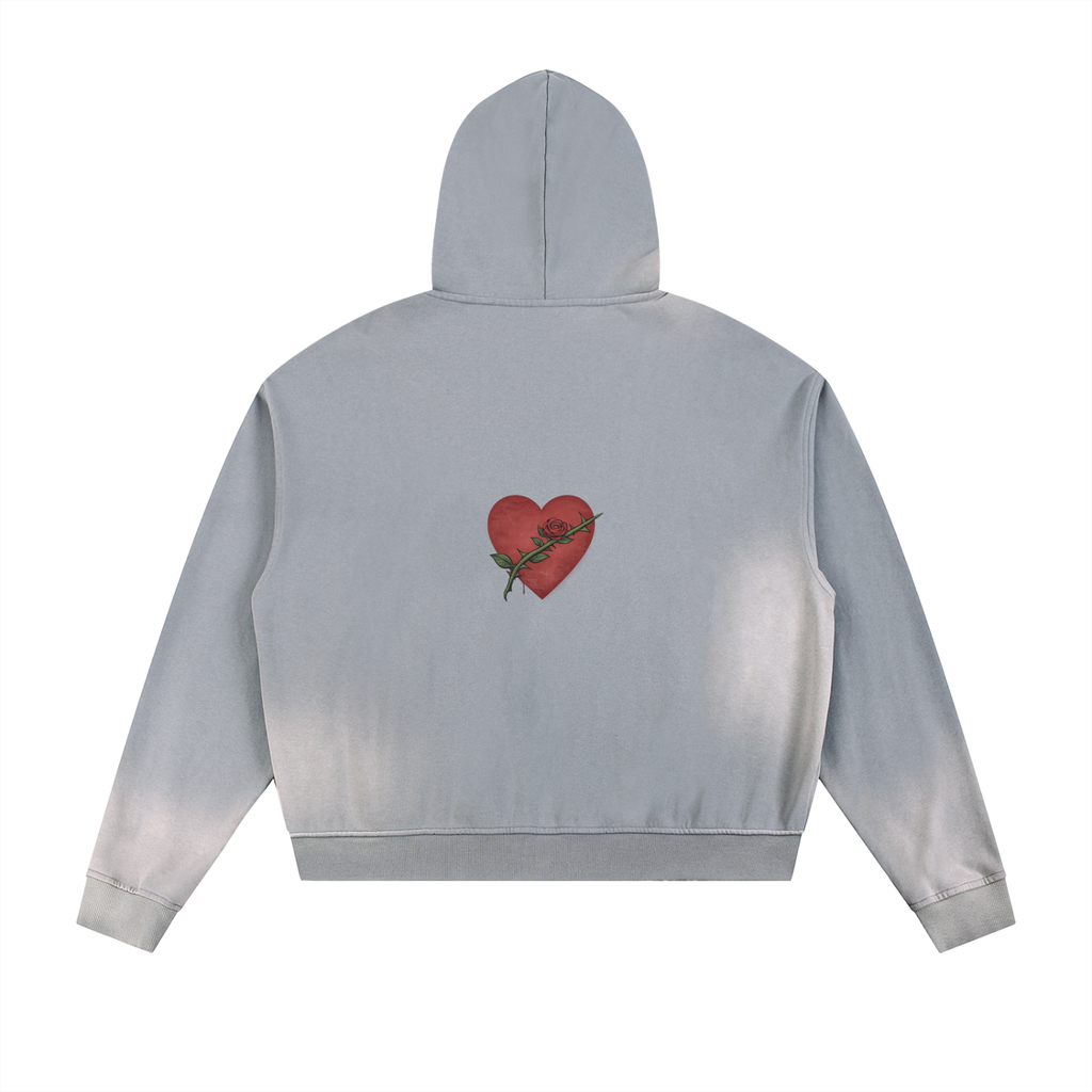Heart In Progress Zip Up